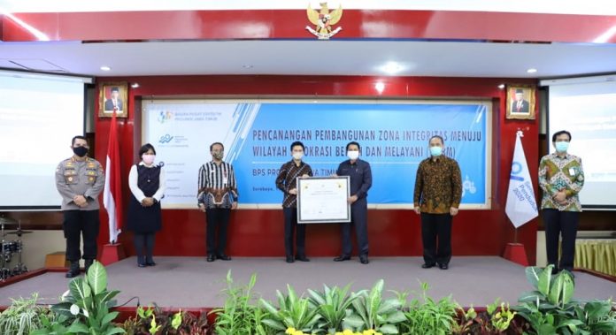 Emil Elestianto Dardak apresiasi BPS Jatim
