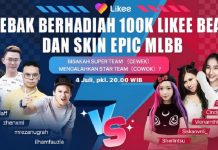 Likee dan Mobile Legends: Bang Bang Berkolaborasi Gelar Serangkaian Kompetisi