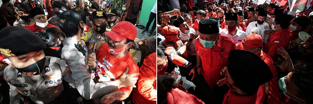 KPU Surabaya Gagal Jaga Protokol Kesehatan