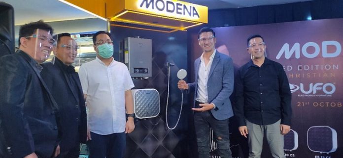 Gandeng Christian Sugiono, Modena Luncurkan Water Heater Limited Edition Gandeng Christian Sugiono, Modena Luncurkan Water Heater Limited Edition
