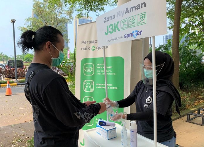 Saniter Jalin Kerjasama dengan Gojek Dukung Program J3K