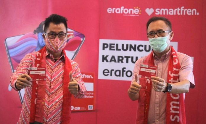 Smartfren menggandeng Erajaya Group luncurkan Kartu Perdana Smartfren Erafone Smartfren menggandeng Erajaya Group luncurkan Kartu Perdana Smartfren Erafone