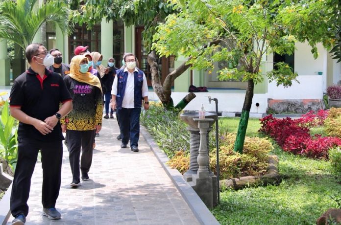 Gubernur Khofifah Pastikan Kesiapan BPSDM Jatim Jadi Tempat Isolasi Pasien Covid-19 Pasca Rawat