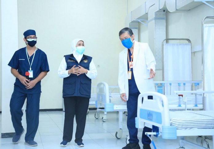 Gubernur Khofifah Tambah 18 RS Rujukan Covid-19 baru dan RS Darurat