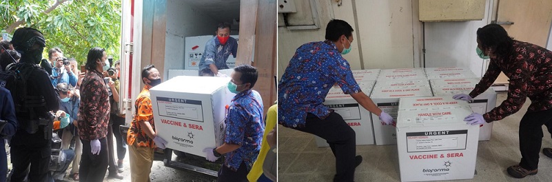 77.760 Vaksin Covid-19 Tiba di Jatim