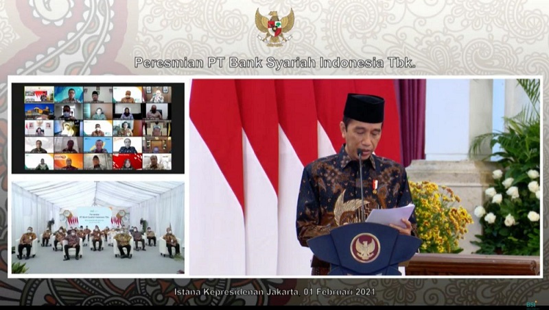 Diresmikan Presiden Joko Widodo, Bank Syariah Indonesia Bertekad Bawa Indonesia Jadi Pusat Gravitasi Ekonomi Syariah Dunia