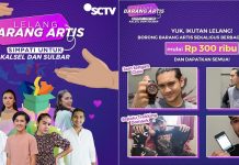 SCTV Gelar Lelang Barang Artis untuk Kalimantan Selatan dan Sulawesi Barat