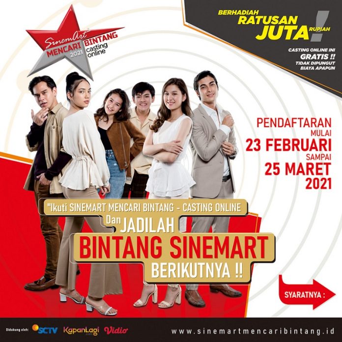 Ingin Jadi Bintang Sinetron? Ikuti Sinemart Mencari Bintang Casting Online Ingin Jadi Bintang Sinetron? Ikuti Sinemart Mencari Bintang Casting Online