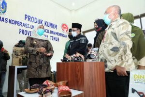 Gubernur Jatim Resmikan Gedung Latkop UKM Jatim