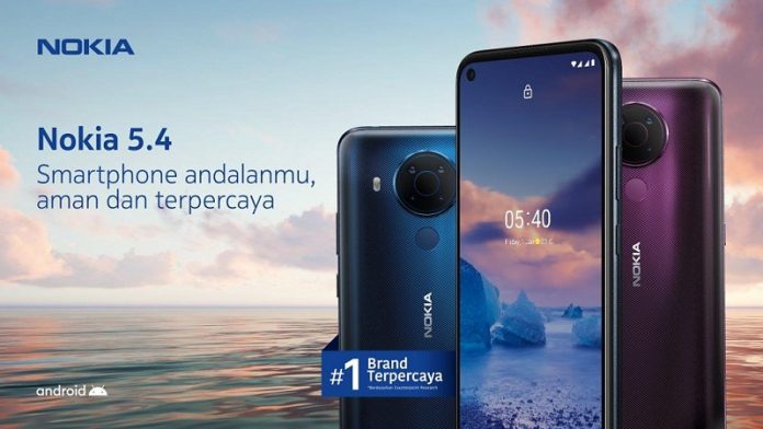 Nokia 5.4. Resmi Hadir di Indonesia