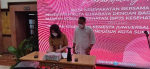 Kejar UHC April 2021 BPJS Kesehatan Teken MoU dengan Pemkot Surabaya