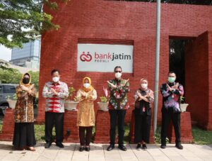 Bank Jatim Bantu Penataan Taman Benteng Pancasila di Kota Mojokerto
