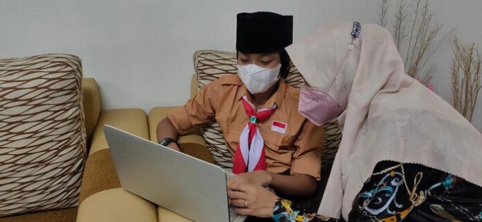 SD Al Islam Al Falah Surabaya Gelar Pondok Romadhon Virtual