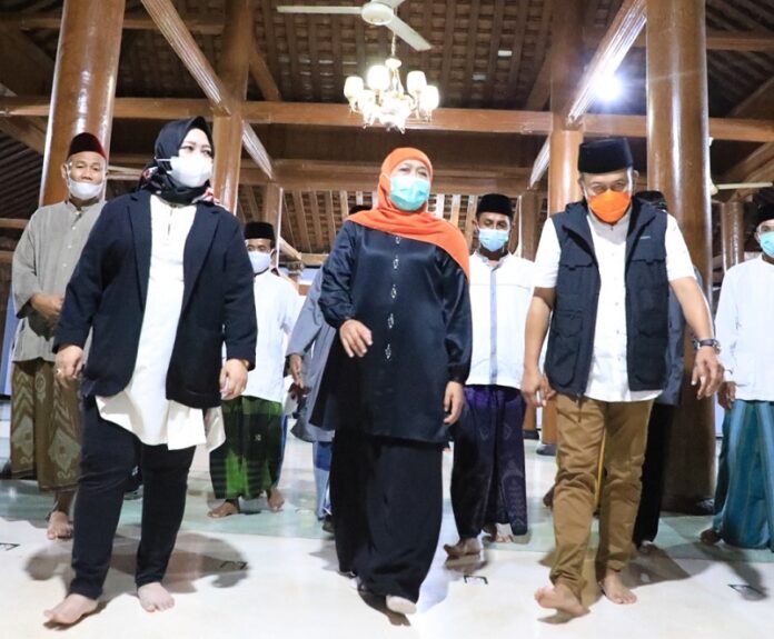 Terkait Larangan Mudik, Gubernur Khofifah Minta Masyarakat Legowo dan Patuh