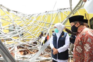 Pasca Gempa 6,1 M, Khofifah Minta Masyarakat Waspada Ancaman Bencana Lain