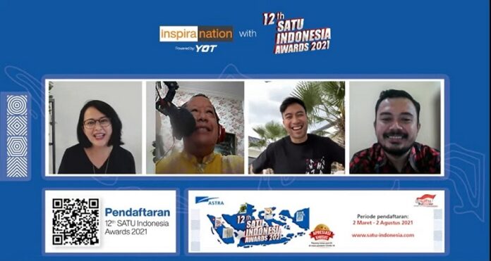 12th SATU Indonesia Awards 2021 Ajak Generasi Muda Manfaatkan Teknologi Sebagai Solusi