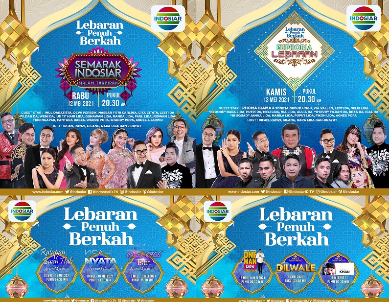 Ini Program di Indosiar yang Siap Temani Momen Perayaan Idul Fitri