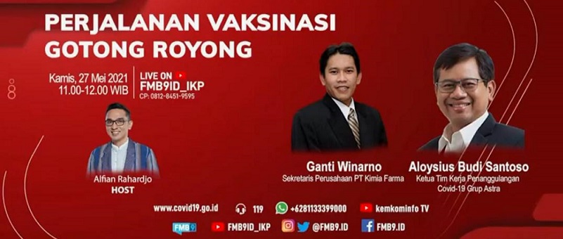 Kimia Farma dan Pengusaha Siap Percepat Vaksinasi Gotong Royong