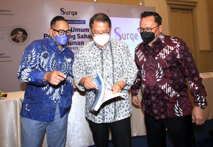 RUPS Tahunan Perdana Pasca IPO, Surge Catatkan Kenaikan Pendapatan Rp 47,5 Miliar RUPS Tahunan Perdana Pasca IPO, Surge Catatkan Kenaikan Pendapatan Rp 47,5 Miliar