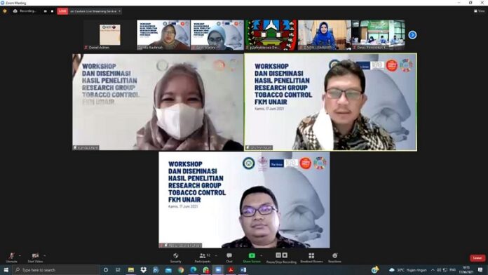 Peringati Hari Tanpa Tembakau Sedunia FKM Unair Gelar Hasil Penelitian “Commit to Quit”