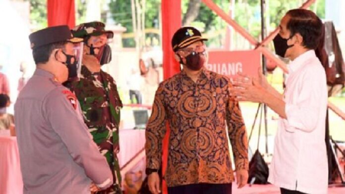 Presiden Targetkan Jumlah Vaksinasi Dua Kali Lipat pada Bulan Agustus