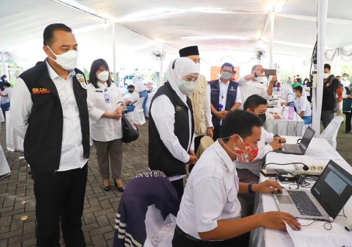 Jawa Timur Kejar Herd Imunity Pada HUT RI Ke -76