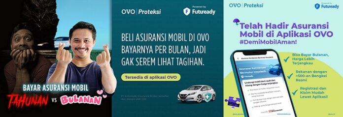 OVO Hadirkan Produk Asuransi Mobil Premi Bulanan