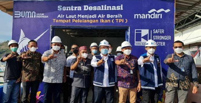 Bank Mandiri Bangun Fasilitas Desalinasi Air Laut di Labuan Bajo Gandeng Indra Karya Bank Mandiri Bangun Fasilitas Desalinasi Air Laut di Labuan Bajo Gandeng Indra Karya