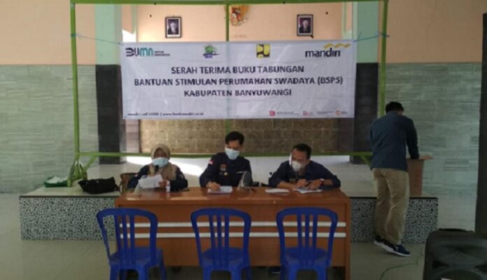 Kementerian PUPR dan Bank Mandiri Salurkan Dana Program BSPS di Jawa Timur Sebesar Rp 181 Milyar