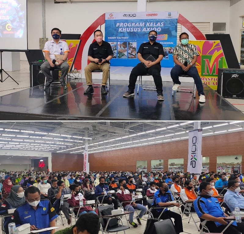 Axioo Bersama Maspion IT Mal Gelar Axioo Class Program untuk SMK se Jawa Timur