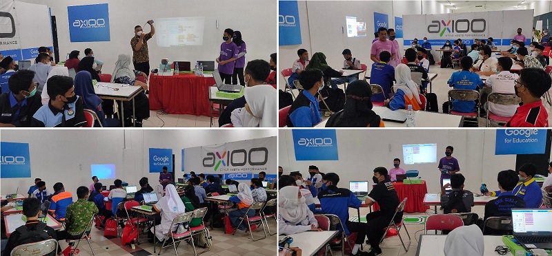 Axioo Bersama Maspion IT Mal Gelar Axioo Class Program untuk SMK se Jawa Timur