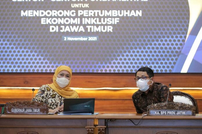 Indeks Pembangunan Ekonomi Inklusif Jawa Timur Diatas Rerata Nasional