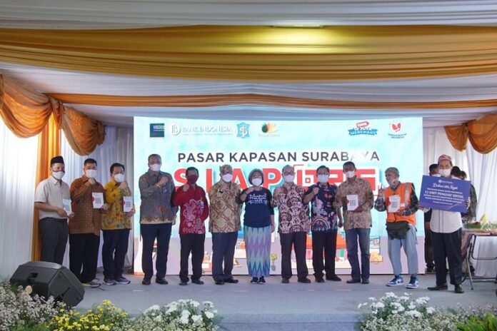 Pasar Kapasan Surabaya Jadi Pilot Project Program Pasar SIAP QRIS Pasar Kapasan Surabaya Jadi Pilot Project Program Pasar SIAP QRIS