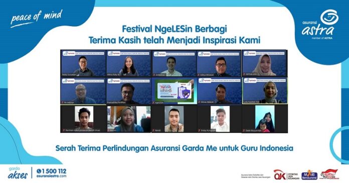 Peringati Hari Guru Nasional, Asuransi Astra bersama NgeLESin Berikan Asuransi Perlindungan Diri Bagi Para Guru di Indonesia Peringati Hari Guru Nasional, Asuransi Astra bersama NgeLESin Berikan Asuransi Perlindungan Diri Bagi Para Guru di Indonesia