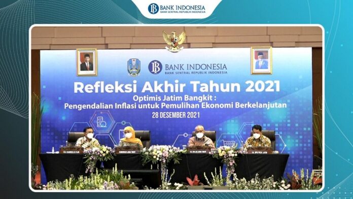 Refleksi Akhir Tahun 2021, BI Optimis Ekonomi Jatim Bangkit Lewat Pengendalian Inflasi dan Pemulihan Ekonomi Berkelanjutan