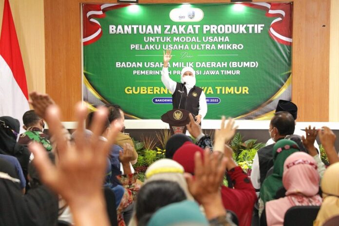 Persempit Ruang Gerak Rentenir, Gubernur Gencar Gulirkan Modal Usaha  Ultra Mikro Zakat Produktif