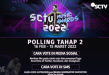 Polling untuk SCTV Music Awards 2022 Masih Berjalan Polling untuk SCTV Music Award 2022 Masih Berjalan