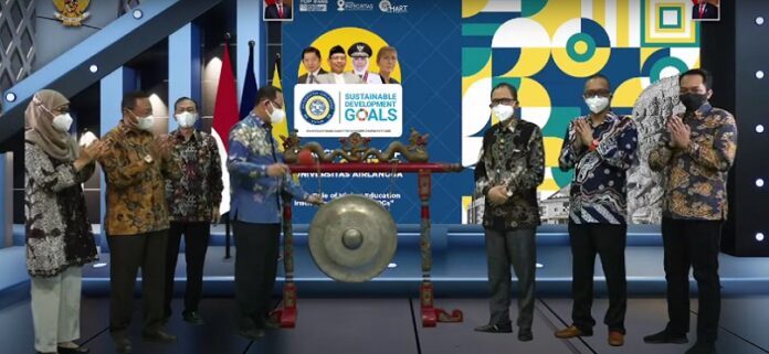 Rektor UNAIR Resmikan SDGs Center