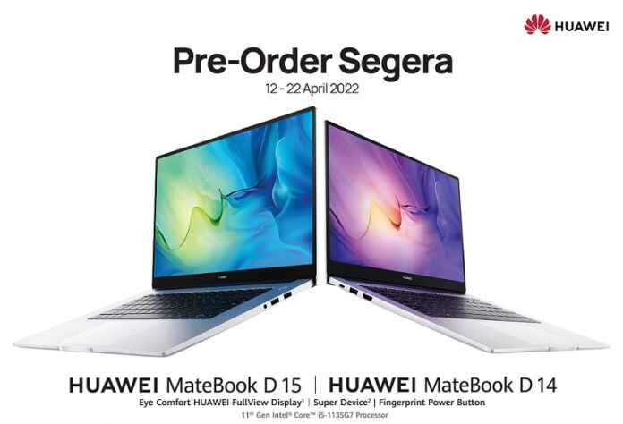 Huawei MateBook D14 dan D15 Terbaru Siap Diluncurkan Huawei MateBook D14 dan D15 Terbaru Siap Diluncurkan