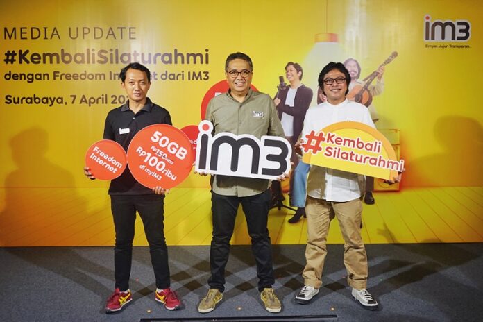 IM3 Ajak Generasi Muda Surabaya #KembaliSilaturahmi dengan Kuota Besar Freedom Internet