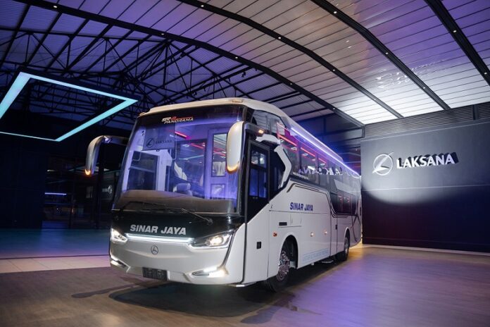 Laksana luncurkan Bus Terbaru dan Lini Bisnis Terbaru