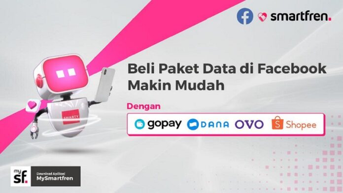 Permudah Pelanggan, Beli Paket Smartfren Unlimited Kini Bisa Lewat Facebook