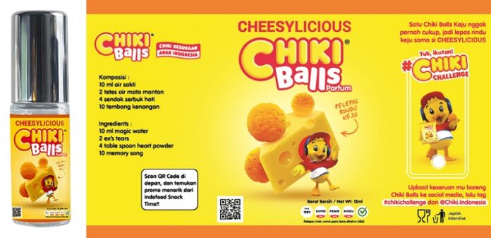 Chiki Balls Luncurkan Inovasi Parfum Chiki Keju