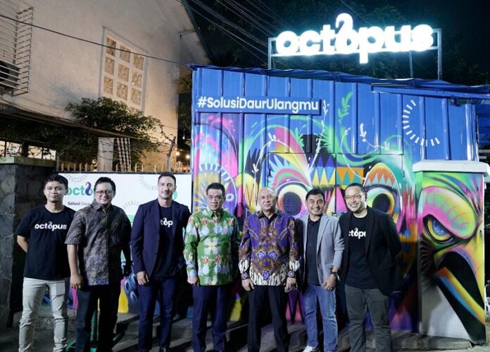 Aplikasi Octopus sebagai Solusi Daur  Ulang Sampah Resmi Hadir di Jakarta