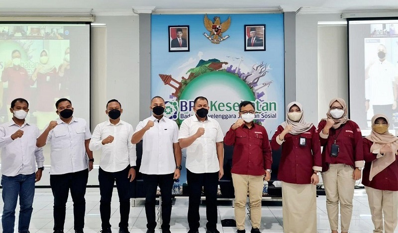 BPJS Kesehatan Gelar Sosialisasi Bareng Polda Jatim Terkait Penegakkan Kepatuhan Pembayaran Iuran