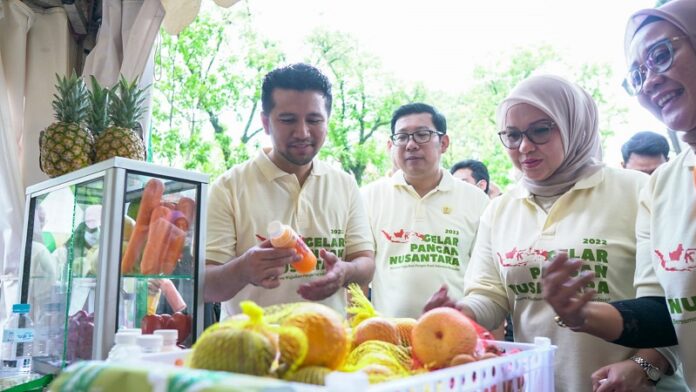 Buka Gelar Pangan Nusantara, Wagub Emil Ajak Masyarakat Jatim Gemar Konsumsi Beragam Produk Pangan Lokal