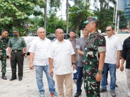 Danrem 084 Baskara Jaya Bernostalgia di PWI Jatim
