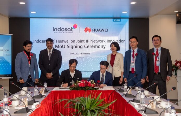 Dorong Transformasi Digital Indonesia, Indosat dan Huawei Tingkatkan Inovasi Bersama SRv6 