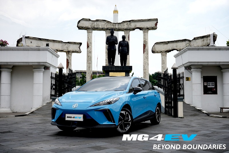 Pemesanan Tembus Lebih dari 1000 Unit, MG 4 EV Tancap Gas ke Surabaya