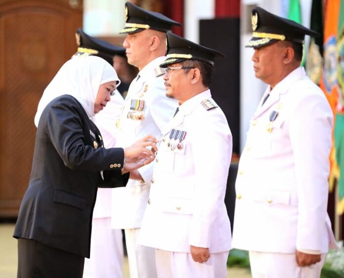 Ini Pesan Gubernur Saat Melantik 12 Pj Bupati / Walikota